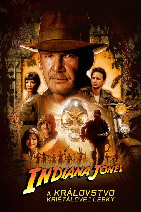 Plagát Indiana Jones a Kráľovstvo krištáľovej lebky