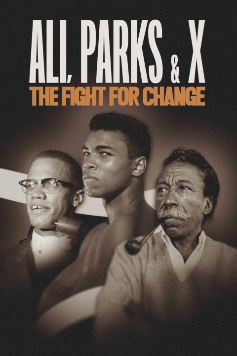 Plagát Ali, Parks & X: The Fight for Change