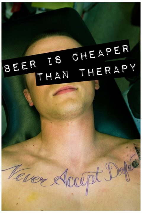 Plagát Beer Is Cheaper Than Therapy