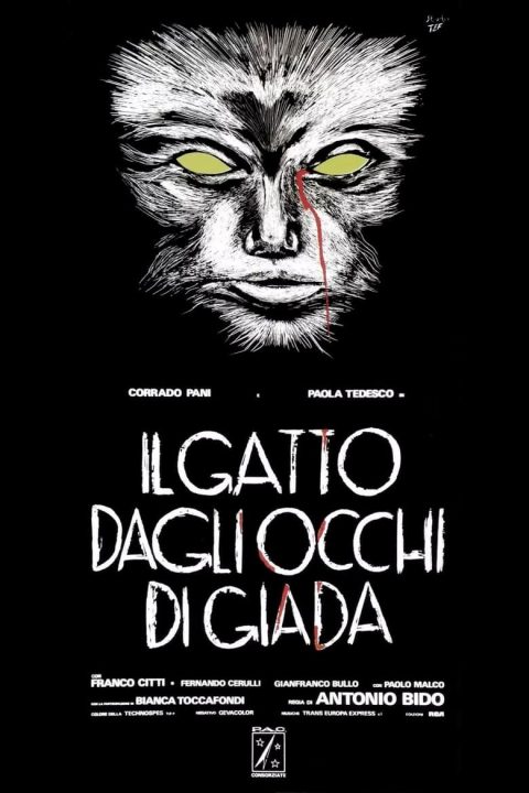 Plagát Il gatto dagli occhi di giada