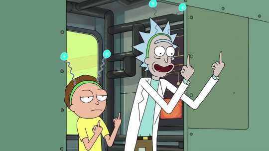 Rick a Morty - The Ricks Must Be Crazy