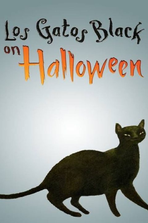 Plagát Los Gatos Black on Halloween