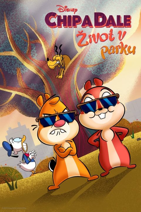 Plagát Chip a Dale život v parku